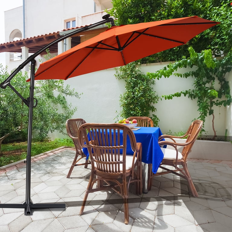 4 meter patio umbrella PURPLE LEAF Large Rectangular Porch Outside Cantilever Yard Umbrella The PURPLE LEAF 15 FT Patio Market Umbrella Slickblue Outdoor Patio Heavy Duty