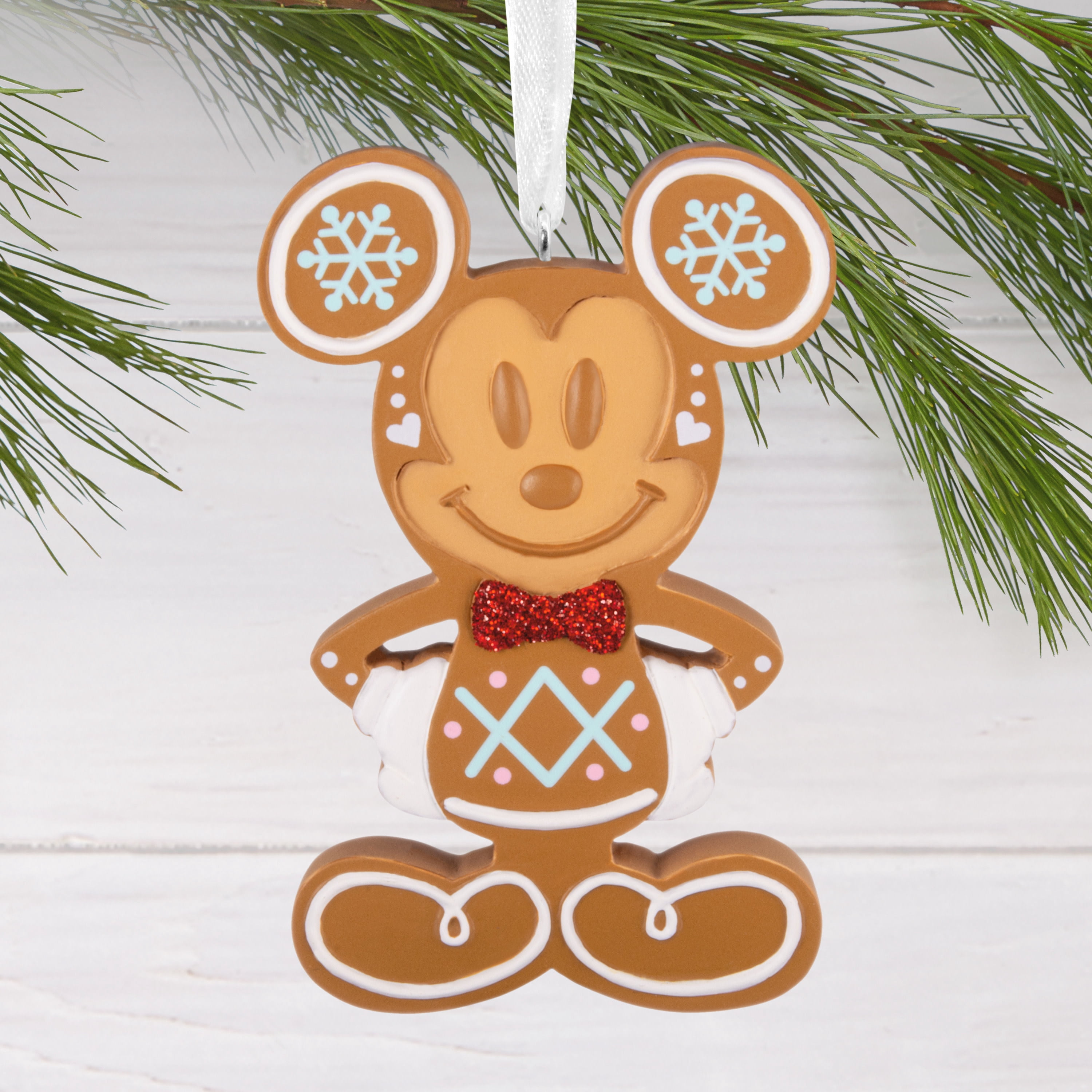Hallmark Christmas Ornament (Disney Mickey Mouse Gingerbrd Cookie), 1 Count