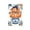 Orange, variant on Autumn Harvest Garden Flag with Top Pole Sleeve, Reversible Printed Yard Banner with Vivid Artwork, Fall Decor Outdoor Accent for Lawn Porch Entry