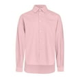 thumbnail image 6 of Fesfesfes Womens Yellow Tshirt Women Solid Color Lapel Casual Long-Sleeved Pocket Shirt Ladies Tops Free Size(US:4-10), 6 of 6