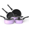 thumbnail image 1 of Aluminum Alloy Non-Stick Cookware Set, Pots and Pans - 8-Piece Set, 1 of 7
