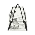thumbnail image 3 of Daiia Summer Vacation Scene With Camping Van Vintage Canvas Backpack for Men and Women ,Hiking Backpack,Travel Laptop Bag for School,Large Capacity Backpack, 3 of 8