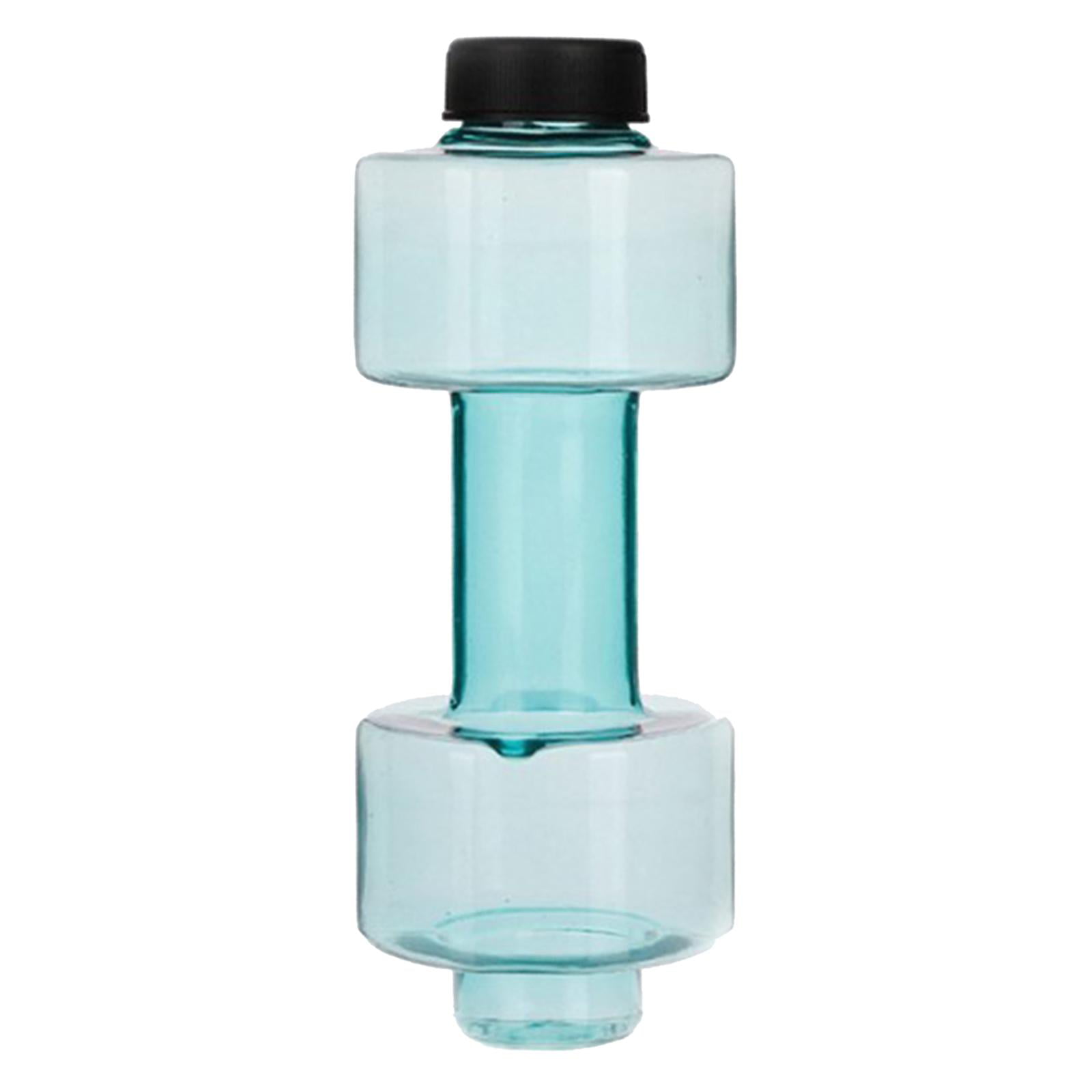 Details about   Dumbbell Water Bottle 26oz Jug Home Travel Workout Water Filled Weights 