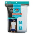 thumbnail image 2 of Fruit of the Loom Men's 2pk Breathable Cotton Micro-mesh Crew, 2 of 2