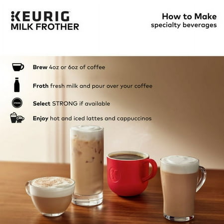 Keurig - Milk Frother - Black