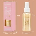 thumbnail image 4 of Body Glitter Spray, Moisturizing Bronze Body Shimmer Luminizer Glow Illuminator Quick-Drying and Non-Sticky Glitter Spray Liquid Highlighter Spray for Face Hair Body Glitter, 4 of 7
