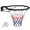 Black, variant on Costway 18" Basketball Rim with Double Springs & All Weather Net for Indoor & Outdoor Black
