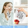 thumbnail image 6 of GZHJMY This is My Christmas Spirit Slogan Washcloth Set of 4 Pcs 100% Cotton Small Face Towel, 12 x 12 inch Washcloths, 6 of 7