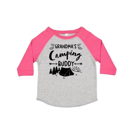 

Inktastic Grandmas Camping Buddy Gift Toddler Boy or Toddler Girl T-Shirt