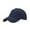 Navy Blue, variant on Women's Cotton Baseball Cap with Ponytail Hole - Curved Brim, Breathable Sun Hat, Spring/Summer Outdoor Sports, Natural Cotton Material