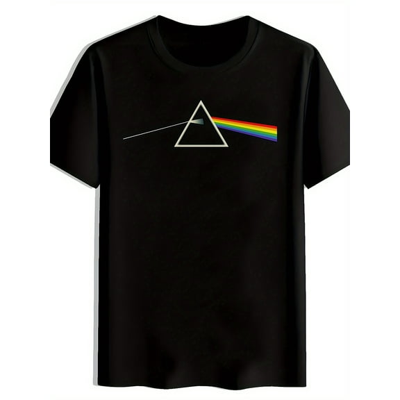 , Rock Band, Summer, Printed T-Shirt, Round Neck Short Sleeve Tee, Casual Everyday Top, Men's Clothing