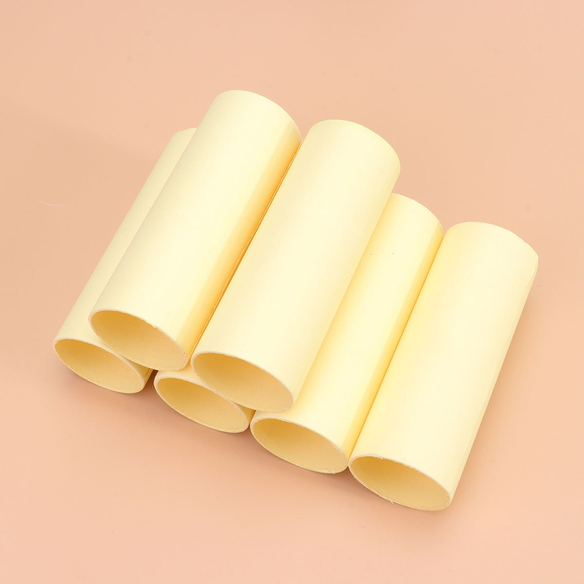 Tubeequeen Kraft Mailing Tubes with End Caps - Art Shipping Tubes 2-inch D  x 24-inch L, 12 Pack
