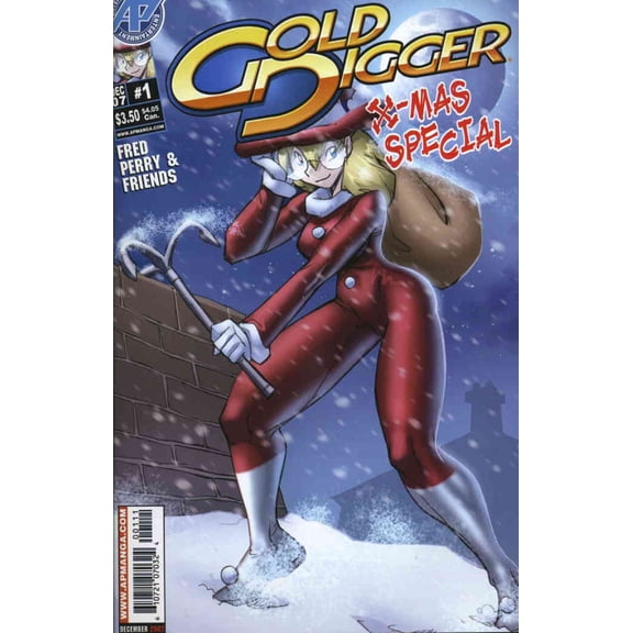 Gold Digger (3rd Series) Xmas #1 VF ; Antarctic Comic Book