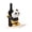 Panda carrying wine, variant on Handcraft Panda Wine Rack Sculpture For Displaying In Cabinets Or On Countertops for Inside Cabinet Wine Storage