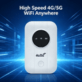 thumbnail image 3 of GJX 2026 New New Pocket Router,Portable Pocket Wifi,High Speed and Smart Wifi,Wifi Anywhere,Rechargeable and Long Lasting for Travel,Home,Office,Outdoor,Mobile Devices, 3 of 5