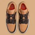 thumbnail image 4 of Men’s Size 9 N I-K-E A i r-Jor-dan 1 Low SE Flax Baroque Brown Black HQ3603-201, 4 of 6