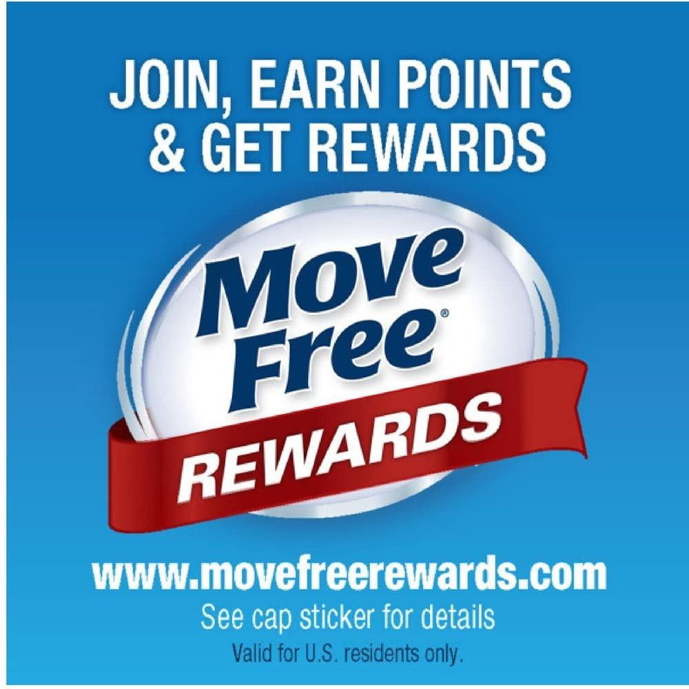 Move Free Advanced Plus MSM Coated Tablets, Joint Health Supplement with Glucosamine and Chondroitin, 120 Count (Pack of 1)