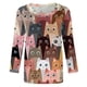 thumbnail image 4 of Camiseta Pompotops cuello redondo estampado primavera, 4 of 5