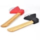 thumbnail image 1 of Cortador de pizza con hacha, cuchillo para pizza, cuchillo redondo para pastel, mango para galletas, mango de bambú, cortador para pizza, Red Banban ZefeiWu 8390612510410, 1 of 1