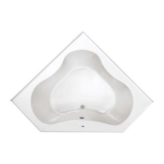 Proflo Pfs6060 Grass Valley 60" X 60" Corner Acrylic Soaking Tub - Off White
