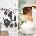 thumbnail image 6 of Coolnut Heart Pandas Patterned Hand Towels 2 PCS, Cotton Bath Towel for Drying Face Hands Body Decorative Water Absorbent Lightweight Towels for Bathroom Ktichen Travel Gym, 16"x28", 6 of 6