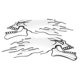thumbnail image 1 of Lot de 2 autocollants universels 3D pour réservoir de carburant, motif crâne de flamme, pour moto, argent, 1 of 3