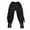 Black, variant on Sngxgn Women Cargo Pants Elastic Waist Solid Loose Trousers with Pockets Streetwear(Black,S)