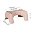 Zeceouar Savings Clearance! Toilet Stool Squatting Poop Stool Bathroom