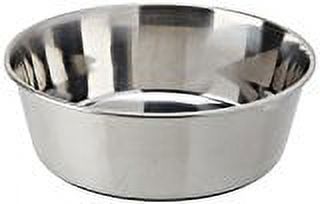 (2 pack) Van Ness Non Skid Medium Stainless Steel Dog Bowl, 48oz