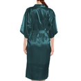 thumbnail image 5 of ZZwxWA Women's Silk Robes Kimonos Satin Pajamas Bridesmaid Bride Party Pjs with Pockets, 5 of 5