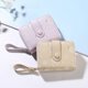 thumbnail image 2 of Monedero corto con cremallera para niñas con estampado de acuarela de estilo Daisy, 2 of 4