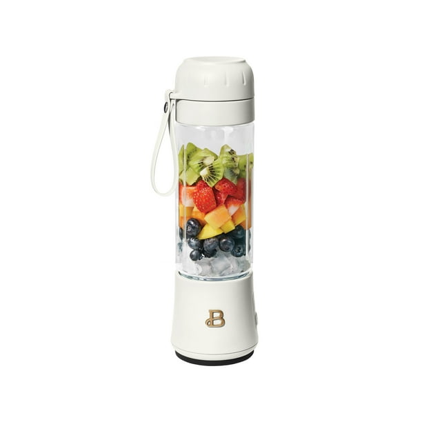 Beautiful Portable Blender, White Icing by Drew Barrymore, 70Watt, 18.