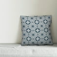 thumbnail image 2 of Creative Products Dusty Blue Tile 18x18 Spun Poly Pillow, 2 of 2