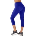 thumbnail image 1 of Pantalones de yoga ajustados de cintura alta para mujer - Pantalones cortos deportivos con forma de melocotón - M-L, 1 of 4