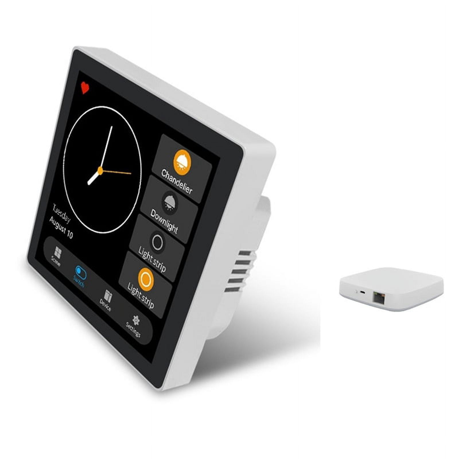 Tuya Smart Home Multiple Zigbee Smart Home Panel de Control Interruptor ...