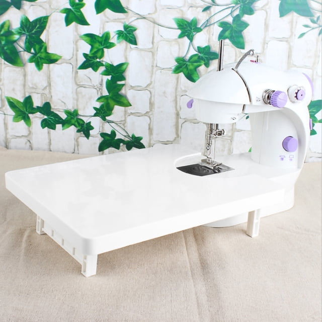Mesa de extensión, máquina de coser, extensión de plástico, tablero de extensión, tablero de máquina de coser, estética elegante Jadeshay A