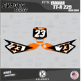 thumbnail image 3 of Kalair GFX Graphics Kit for Yamaha TTR225 (1999-2004) Evader Series, 3 of 5