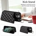 thumbnail image 3 of iPhone 11 PRO Case ,Card Slots Leather Wrist Strap Phone Cover for iPhone 11 PRO, 3 of 5
