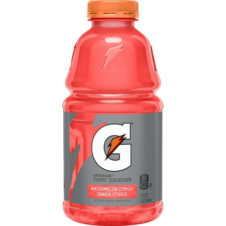 Gatorade Thirst Quencher Sports Drink, Watermelon Citrus, 32 oz Bottle