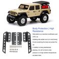 thumbnail image 3 of Pedal Lateral RC De Hierro, Pedal Lateral RC Exquisito 1/24 Fácil Instalación Para SCX24 Gladiator AXI00005 Para Piezas De Actualización De RC Crawler Car, 3 of 7