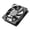 Black, variant on Whaledi Quiet 120mm PC Case Cooling Fan Quiet 12V 1200RPM Computer Fan Cooling Fan
