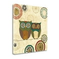 thumbnail image 2 of Tangletown Fine Art 'Spice Road Owls II' by Veronique Charron Graphic Art on Wrapped Canvas, 2 of 2