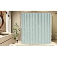 thumbnail image 3 of Sage Green Waterproof Shower Curtains for Bathroom White Leaf Bath Curtains Decor with Hooks Minimalist Botanical Leaves Decorative Plant Fabric Shower Curtains Hotel,72x72 Inches, 3 of 6
