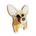 thumbnail image 2 of Visland Handmade Wooden Spectacle Holder Eyeglass Holder Dog or Cat Display Stand for Living Room Home Office Desk Decor Accessories, 2 of 8