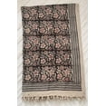 thumbnail image 2 of Handmade Throw Handblock print Throw Cotton Throw Blanket Sofa Décor Room Décor Tassels Hand Loomed Block Print Cotton Twin, Queen size, 2 of 4