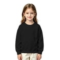 thumbnail image 3 of HAJWOH Kids Girls Boys Oversized Crewneck Sweatshirts Pullover Tops Fashion Clothes Long Sleeve Sweatshirts Toddler Kids, 3 of 6