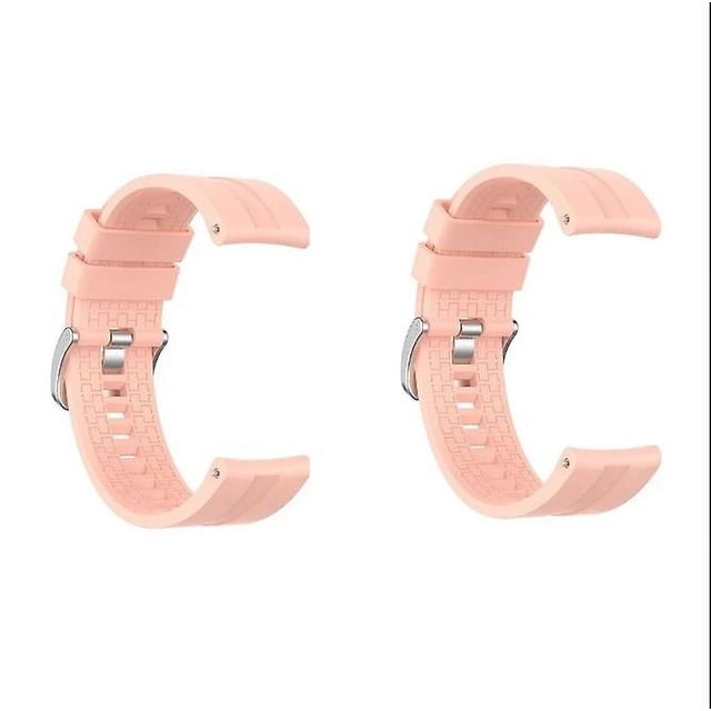 2 correas de reloj, correa de reloj de silicona de moda, correa de reloj de repuesto para Xiaomi Mibro-Air Watchpink