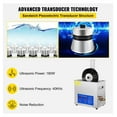 thumbnail image 3 of 6L Ultrasonic Vinyl Cleaner, 7-12 Inch Record Cleaning Machine, 8 Records Ultrasonic Cleaning with Drying Rack, 180W for Home & Store, 3 of 9