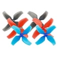 thumbnail image 1 of Hélices para drones RC, 10 pares de hélices de 40 mm y 4 palas compatibles con drones RC Tiny 7 / 7X / Snapper7 / Mobula7 / TRASHCAN, 1 of 5