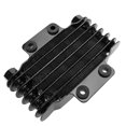thumbnail image 1 of Aluminum 85ml Engine Oil Cooler Cooling Radiator for 100CC-250CC Motorcycle Dirt Bike ATV Black, 1 of 3